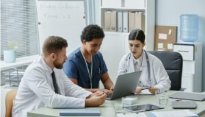 Medical Professionals Collaborating